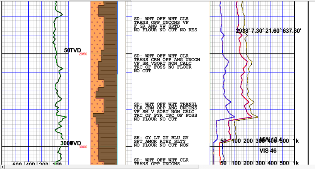r2v digitization well log